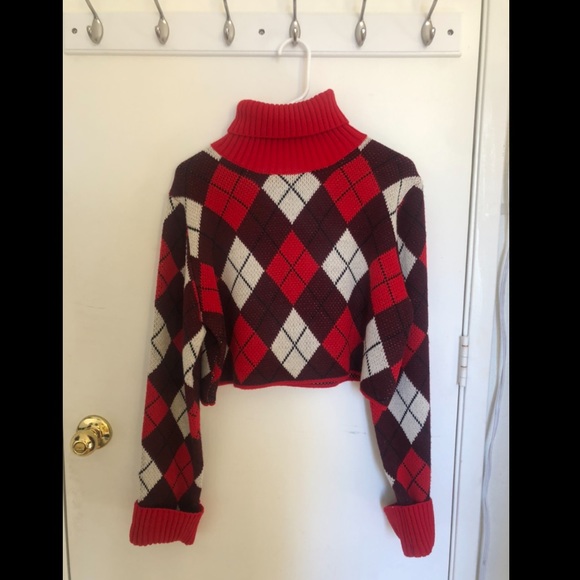 Red chunky sweater - Picture 1 of 1